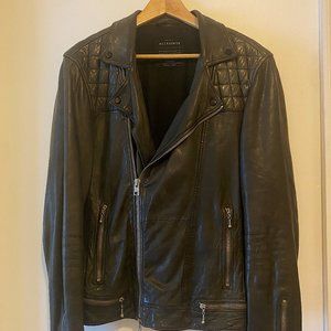 Men's All Saints Conroy Leather Biker Jacket